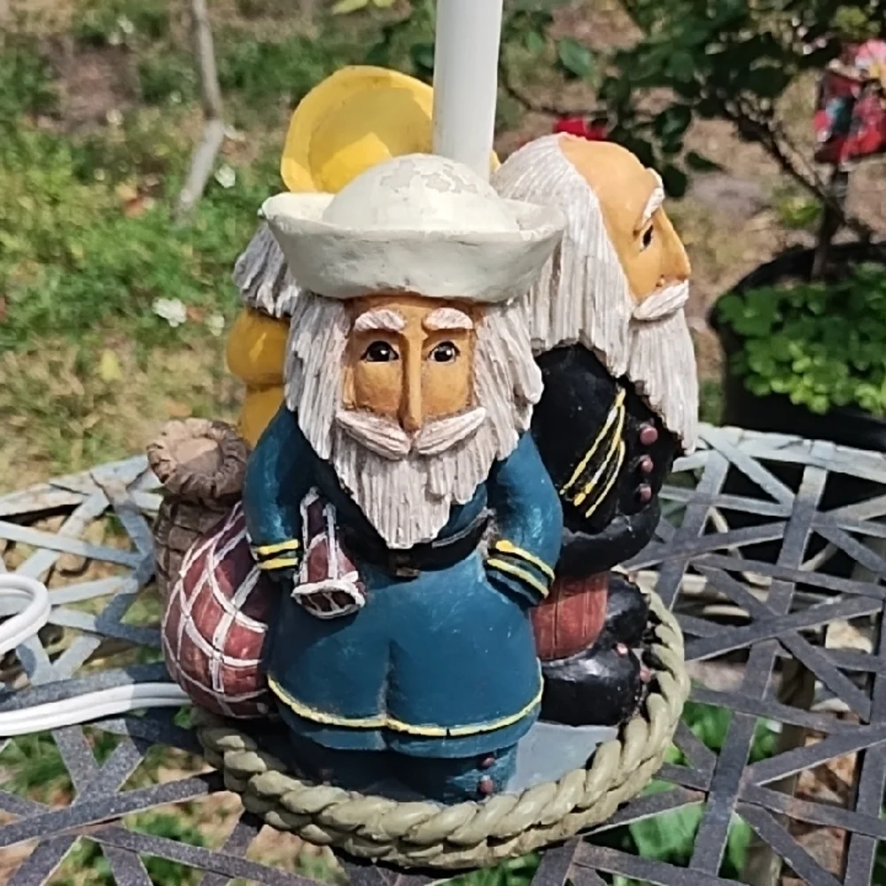 Nautical Themed Sailor Figurine Lamp